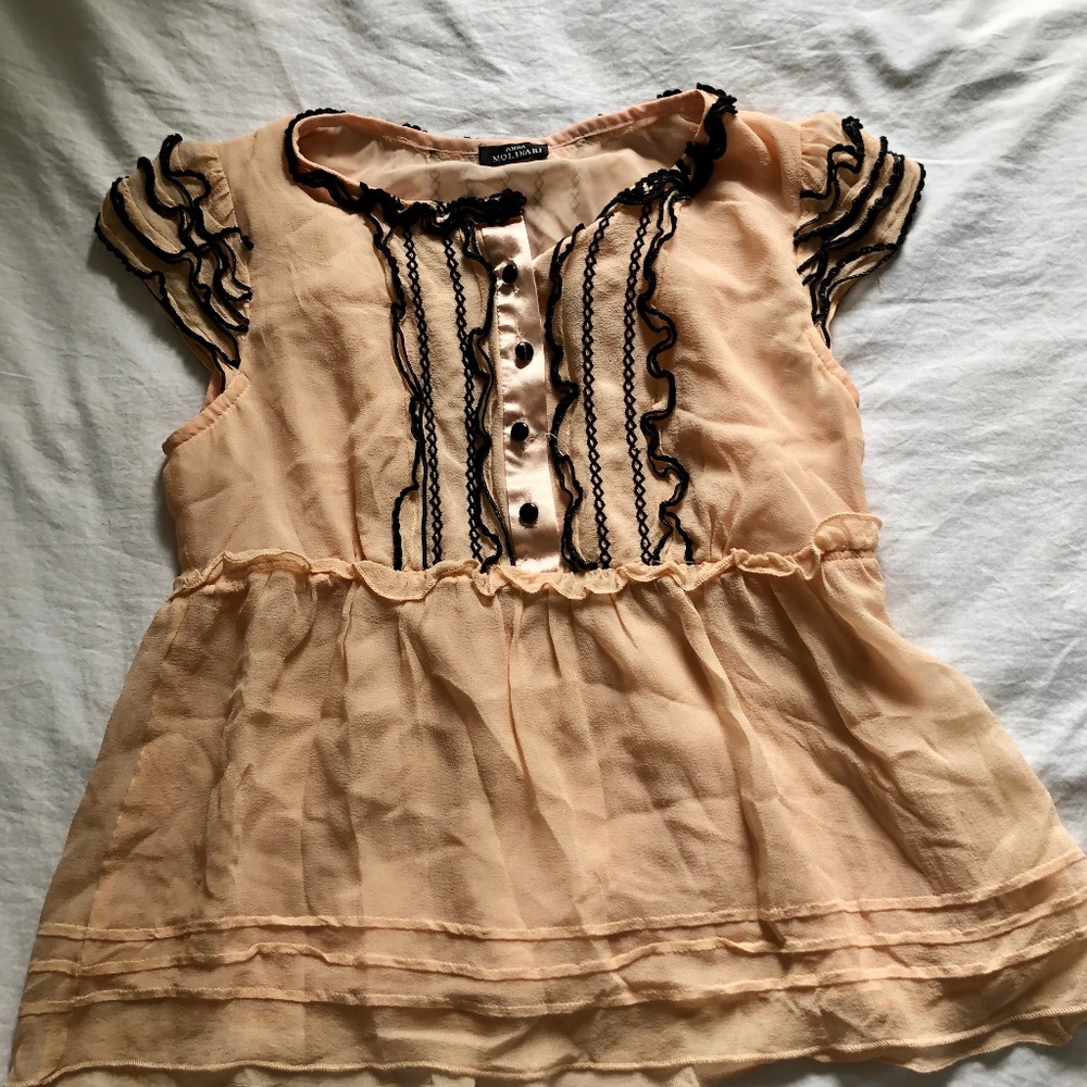 Anna Molinari Silky top